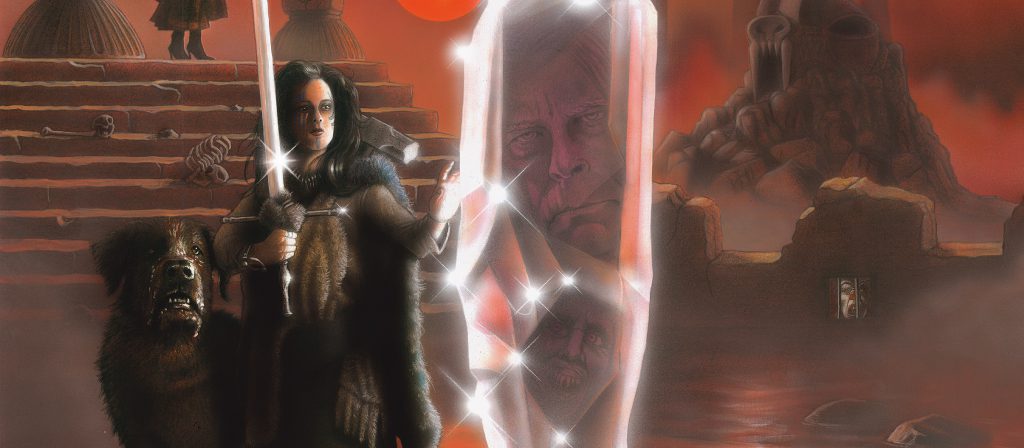 Cartel del evento «FIMUCITÉ / Galería nocturna de Stephen King»